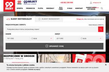 99rent Sp. z o.o. - Wypożyczalnia Samochod&oacute;w Wrocław