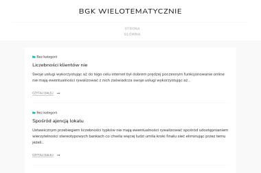 BGK INVEST Sp. z o.o. - Wynajem Zaplecza Budowlanego Łęczna