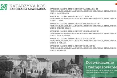 Kancelaria Adwokacka Katarzyna Koś - Windykacja Szczecin