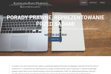Kancelaria Radcy Prawnego Mariusz Kowalewski - Radca prawny Szczecin