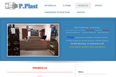 Hurtownia "P. Plast" - Rury do Wody Wrocław