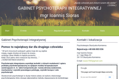 Gabinet Psychoterapii Integratywnej mgr Ioannis Sioras - Psychoterapia Skarżysko-Kamienna