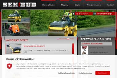SEK-BUD - Koparko-ładowarki Nowy Sącz