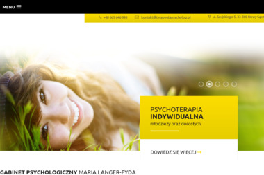 Gabinet psychologiczny Maria Langer-Fyda - Psychoterapia Nowy Sącz