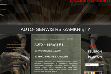 Auto Serwis RS - Warsztat Samochodowy Tomaszów Mazowiecki