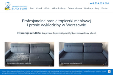 Firma Usługowa Biały Słoń Sp. z o.o. - Pralnia Warszawa