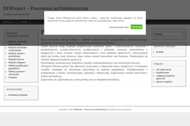 DDProject – Pracownia architektoniczna - Dostosowanie Projektu Skierniewice