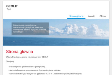 GEOLIT s.c. - Badania Geologiczne Gruntu Toruń