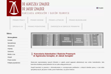 Kancelaria Radcy Prawnego Dr Agnieszka Sznajder - Radca prawny Rzeszów