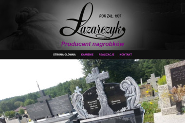 Firma kamieniarska Żyrard&oacute;w &ndash; Nagrobki - Zakład Kamieniarski Warszawa