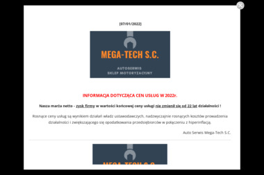 Mega - Tech S.C. - Mechanik Nowa Sól