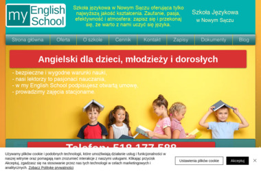 my English School Natalia Rogowska - Nauczanie Języków Nowy Sącz