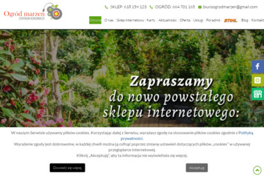 Centrum Ogrodnicze "Ogród Marzeń" - Projektowanie Zieleni Swarzędz
