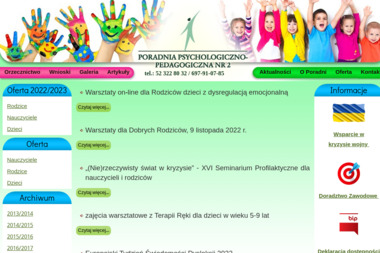 Poradnia Psychologiczno-Pedagogiczna nr 2 - Psychoterapia Bydgoszcz