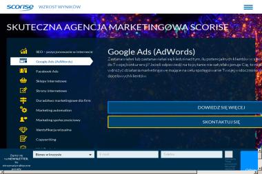 SCORISE Sp. z o.o. - Reklama internetowa Warszawa
