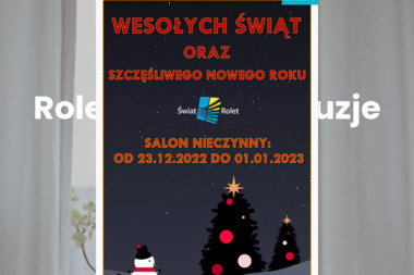 F.H.U. Świat Rolet Paweł Lesiak - Wyśmienite Rolety Antywłamaniowe Wewnętrzne