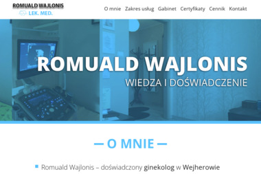 Romuald Wajlonis - Ginekolog - Ginekolog Wejherowo