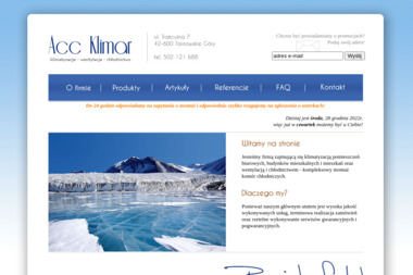 Acc Klimar - Usługi Instalatorskie Tarnowskie G&oacute;ry