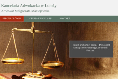 Adwokat Małgorzata Maciejewska - Porady Prawne Łomża