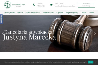 Justyna Marecka - adwokat - Kancelaria Adwokacka Zgierz