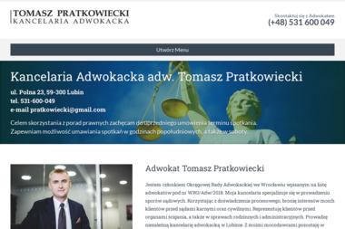 Kancelaria Adwokacka adw. Tomasz Pratkowiecki - Prawo Rodzinne Lubin
