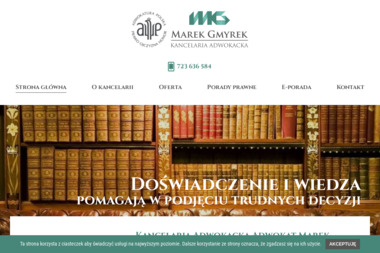 Kancelaria Adwokacka Adwokat Marek Gmyrek - Adwokat Racibórz