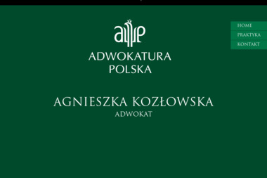 Adwokat Agnieszka Kozłowska - Adwokat Jastrzębie-Zdrój