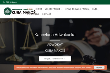Kancelaria adwokacka Kuba Makoś - Kancelaria Adwokacka Ostrołęka