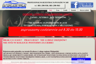 Autorejestracja Sp. z o.o. - Tłumacz Języka Angielskiego Krak&oacute;w