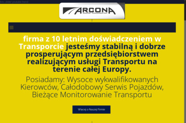 ARCONA Transport Ponadnormatywny Sp. z o.o. - Usługi Transportowe Częstochowa