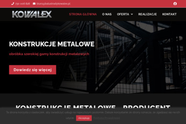 Kowalex - Balustrady Kute Dąbrowa Chełmińska