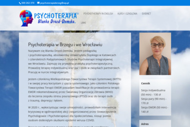Pychoterapuetka - Blanka Drozd-Demska - Psychoterapia Brzeg
