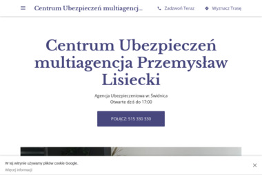 Centrum Ubezpieczeń multiagencja Przemysław Lisiecki - Ubezpieczenia Komunikacyjne Świdnica