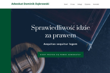 Kancelaria Adwokacka Adwokat Dominik Dąbrowski - Adwokat Prawa Karnego Chojnice