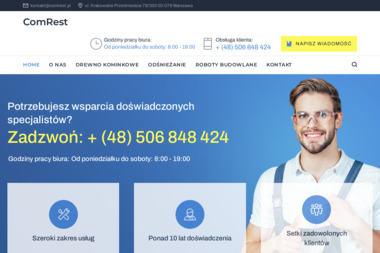 Comrest - Odśnieżanie Dachu Warszawa