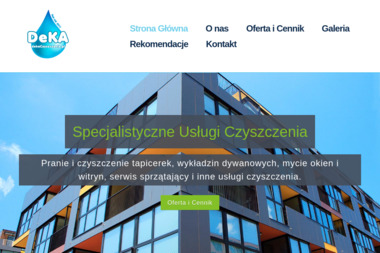 DeKa Czyszczenie - Mycie Elewacji Domów Kraków