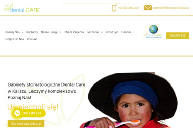 Gabinet stomatologiczny Dental Care - Usługi Stomatologiczne Kalisz