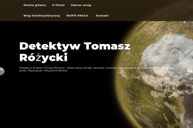 Biuro Detektywistyczne Tomasz Różycki - Detektyw Kraków