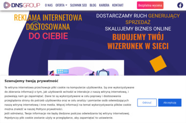 DNS Group sp&oacute;łka z o.o. - Projekty Stron Internetowych Warszawa