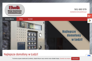 Elwik. PUH. Żaczek E. - Alarmy w Domu Łódź