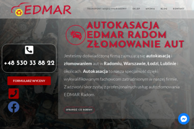 Edmar - Usługi Transportowe Międzynarodowe Milejowice