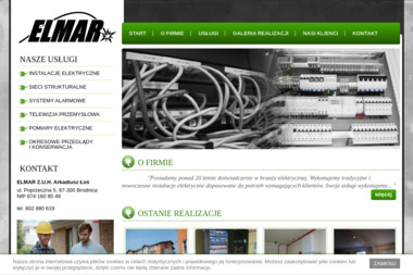 ELMAR Z.U.H. Arkadiusz Łoś - Instalacje w Domu Brodnica