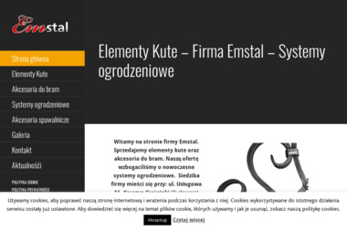 Emstal - Ogrodzenia kute Białe Błota