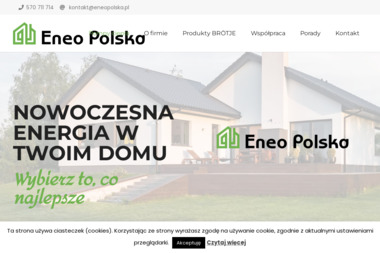 Eneo Polska - pompy ciepła Białystok - Profesjonalne Usługi Gazowe Wysokie Mazowieckie