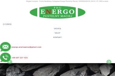 Węgiel Leżajsk - Firma Handlowo-Usługowa Energo Pustelny Maciej - Ekogroszek Leżajsk