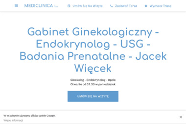 Gabinet Ginekologiczny - Endokrynolog - Jacek Więcek - Ginekolog Opole