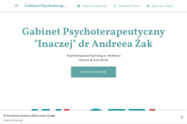 Gabinet Psychoterapeutyczny "Inaczej" - Psychoterapia Wadowice