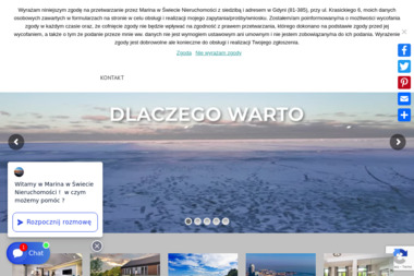 Marina w Świecie Nieruchomości - Nieruchomości na Wynajem Gdynia