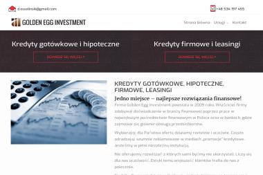 Golden Egg Investment - Kredyt Hipoteczny Kraków