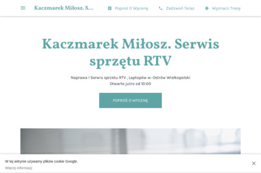 Serwis Sprzętu RTV Kaczmarek Miłosz - Naprawa Telewizorów Ostrów Wielkopolski